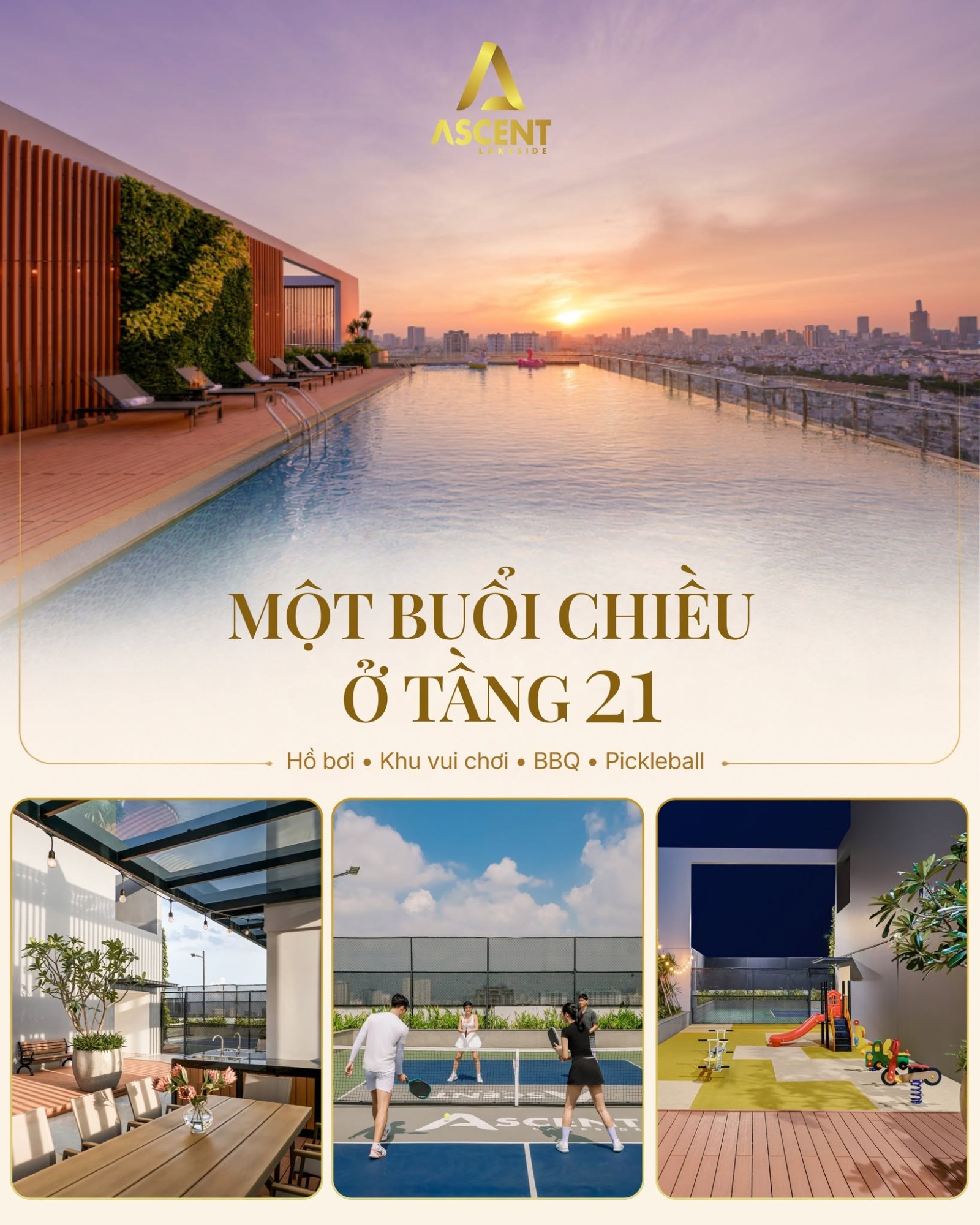 Ascent Lakeside – 21st Floor Amenities